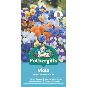 Fothergill's Viola Floral Power Mix F1 Seeds