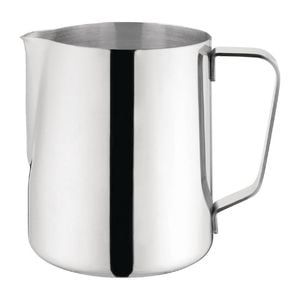 Olympia Milk Jug Stainless Steel Mirror Finish Non-drip Spout 910ml 32oz Beverage Service J318