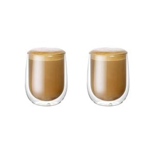 Barista Cafe Double Wall Glass Set of 2 250ml Baccarat
