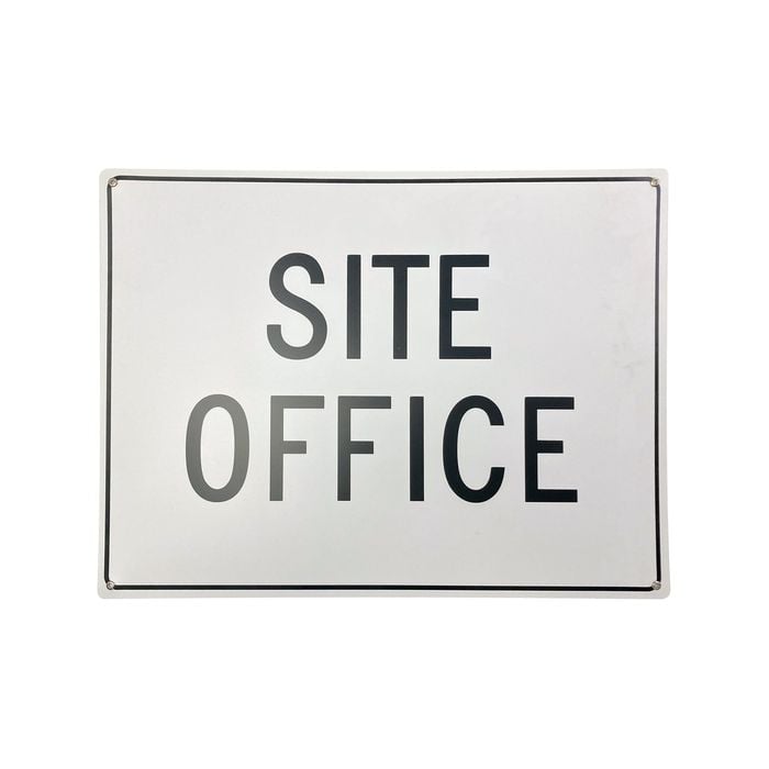Brutus 450 x 600mm Site Office Plastic Sign