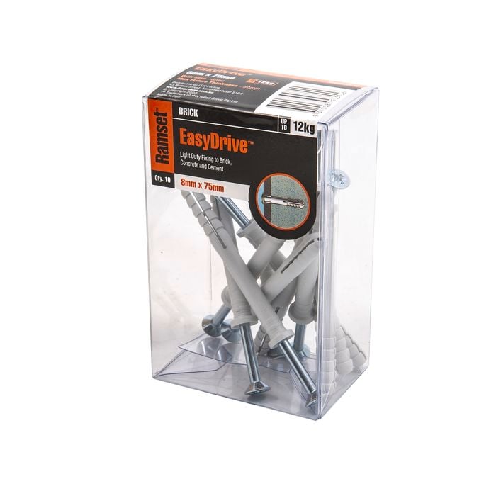 Ramset 8 x 75mm EasyDrive Anchors