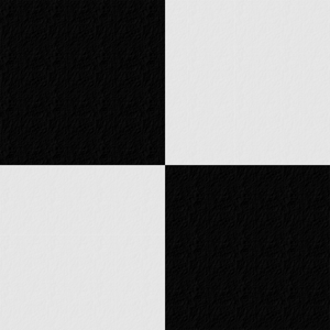 Smart Home Products Heritage 305 x 305mm x 1.2mm Black And White Checker Vinyl Tile - 1.86m² Per Pack