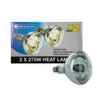 Nelson 275W ES Heat Lamp - 2 Pack