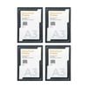 4PK Braz A3 Certificate Document Image Photo Frame 297x420mm Gold Silver