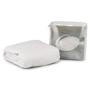 Onkaparinga Deluxe Waterproof Cotton Quilted Bassinet Mattress Protector