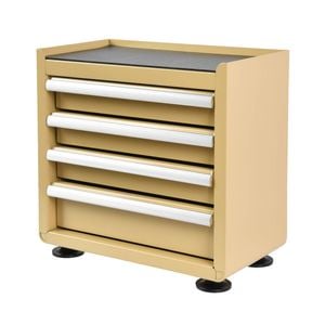 Craftright Beige 4 Drawer Mini Tool Chest