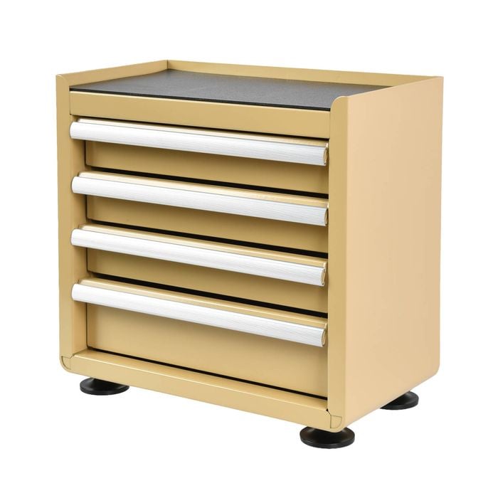 Craftright Beige 4 Drawer Mini Tool Chest