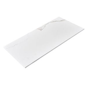 Duratile 60 x 30cm White Marble Porcelain Floor and Wall Tile - 6 Carton