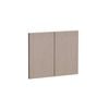 Kaboodle 600mm Raw Board Modern Farmhouse Sink Doors - 2 Pack