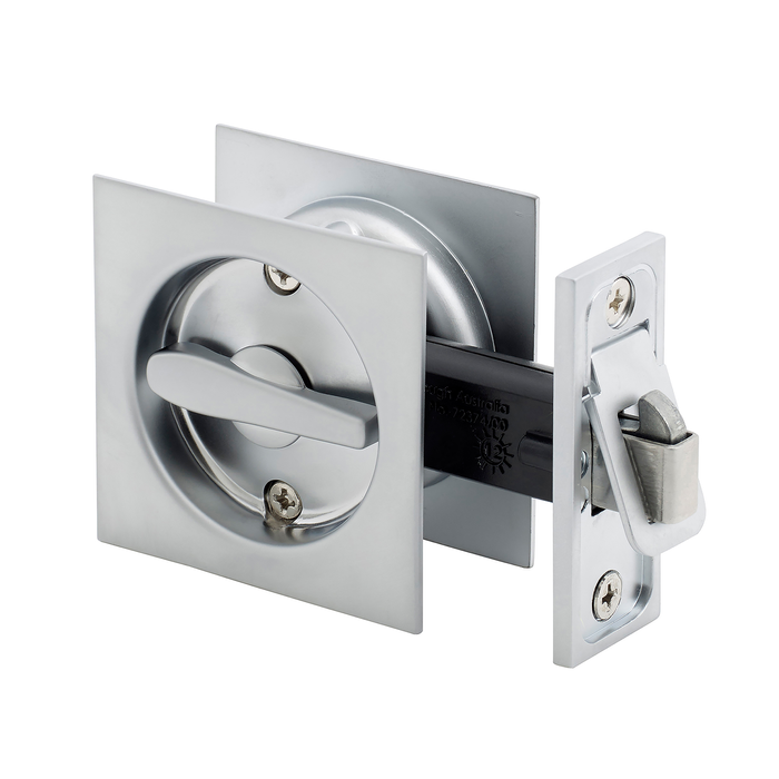 Schlage Satin Pearl Square Passage Cavity Slider