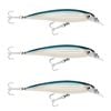3x Rapala 10cm Saltwater X Rap Jerkbait Fishing Lures - Baitfish
