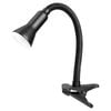 Brilliant Black Metal Vito Clamp Lamp
