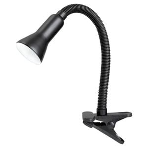 Brilliant Black Metal Vito Clamp Lamp