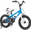 RoyalBaby Freestyle 12'' Blue Sport Kids Bike 12 Inch Wheel Bicycle Boys Girls Ages 3+ Years Training Wheels