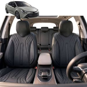Australian Goose Front Seat Covers for Toyota Corolla 2019 - Current (Sedan) - PU Leather, Black (2pc)