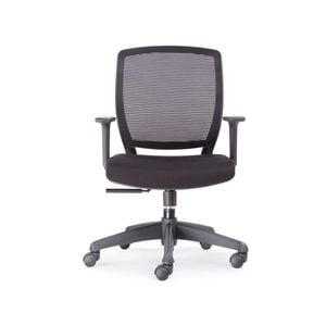 Rapidline Hartley Task Promesh Medium Back Chair Black