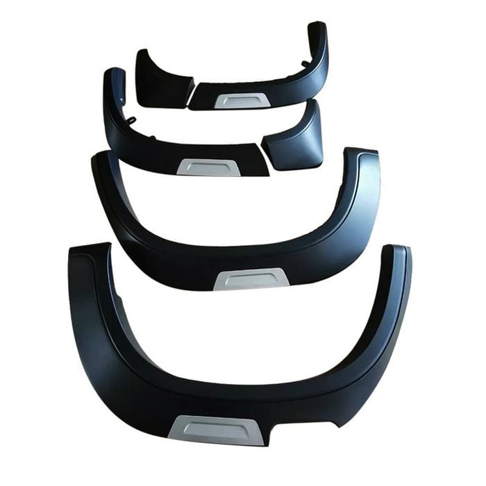 Black Fender Flares For Mitsubishi Triton Mr 2019-2022