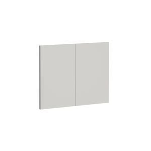 Kaboodle 600mm White Pepper Modern Farmhouse Sink Doors - 2 Pack