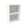 Kaboodle 400-499mm Coconut Milk Customisable Deep Open Wall Shelf