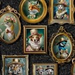 Regal Beasts Wallpaper 13790 53cm x 10.05m