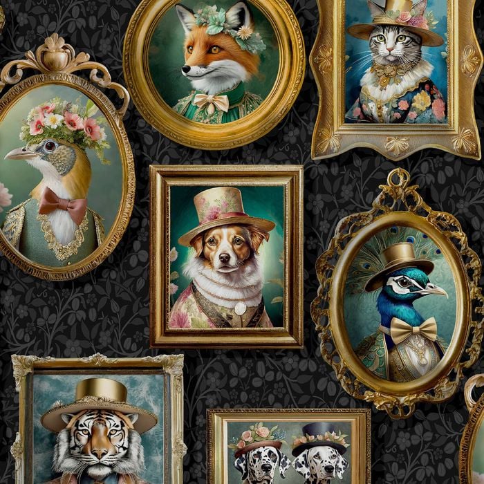 Regal Beasts Wallpaper 13790 53cm x 10.05m