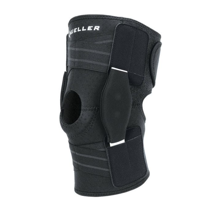 Mueller Adjustable Hinged Knee Brace With Self-adjusting Criss-cross Straps - Stabilise Your Knee With Ease