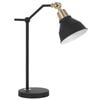 Telbix Kylan Modern Table Desk Lamp Light Metal Black Matte