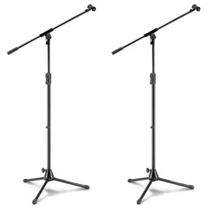 2PK Hercules Tripod Microphone Stand w/ Die Cast Base & Boom