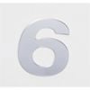 Sandleford Self Adhesive Numeral "6" 25mm Silver