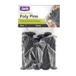 Jack Weedmat Poly Pins - 20 pack