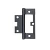 Delf 90mm Black Fixed Pin Non Mortise Hinge - 12 Pack