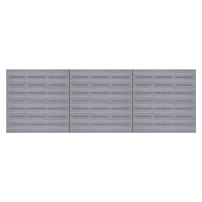 Good Times Decking 110-150mm (High) 1144 x 3432mm Ekodeck Alpine Ash 3 Module Kit