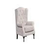 Elegant Collections W80xD78xH117 CM Chesterfield Arm Chair – Beige