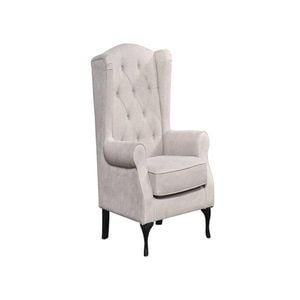 Elegant Collections W80xD78xH117 CM Chesterfield Arm Chair – Beige