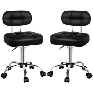 ALFORDSON Salon Stools Black 2X