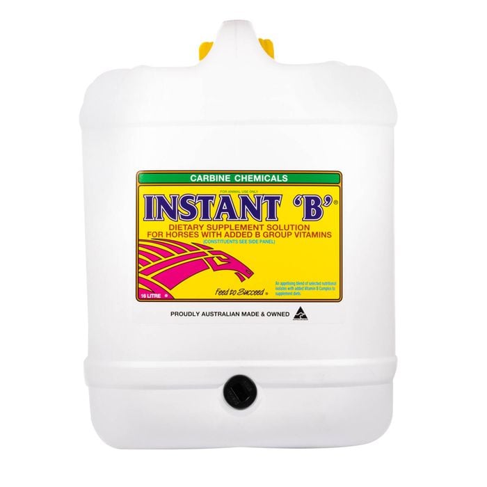 Carbine Instant B Pony Oral Dietary Vitamin B Supplement Horse 16l