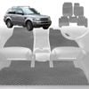 6D Diamond Car Floor Mats for Land Rover Range Rover Sport 2005-2013-Full Set-Grey-Outback GT