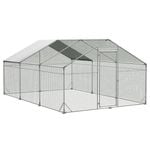 Pawz 600x300x195cm Large Metal Walk-in Chicken Coop Cage