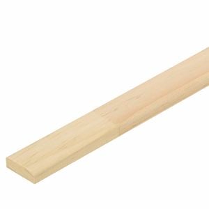 Pinetrim 30mm x 10mm x 2.1m Untreated Finger Jointed Pine Door Stop