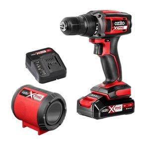 Ozito PXC 18V Compact Drill Driver & Speaker Kit PCDSK-250