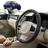 Australian Goose Steering Wheel Cover for Holden Rodeo 2003 - 2008 (4-Door Crew Cab) Circle Black