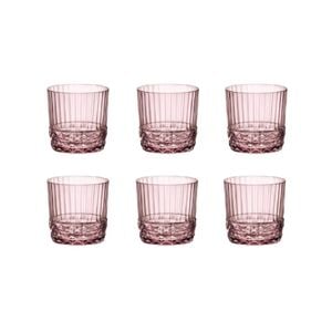 Bormioli Rocco America '20s 300ml Rock Drink Glasses Set 6 - Lilac