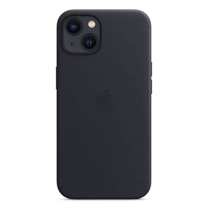 Apple Case with MagSafe for iPhone 13 Leather - Midnight Black