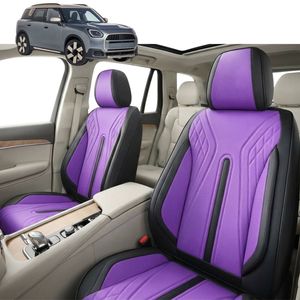 Australian Goose Front Seat Covers for MINI Countryman 2024 - Current (U25) - PU Leather, Purple (2pc)