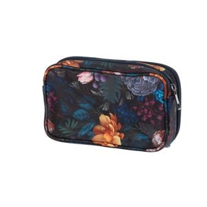 Bramble Bay Vintage Floriade Velvet Bloom Makeup Cosmetic Bag 29cm