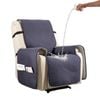 Artiss Quilted Recliner Chair Covers 100% Waterproof Recliner Slipcovers Grey