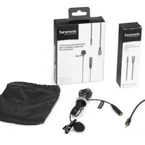 Saramonic LavMicro U1A Lightning Connector for iOS - Steel Oak