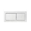 Zumi Matte White Back To Wall Toilet Flush Button 