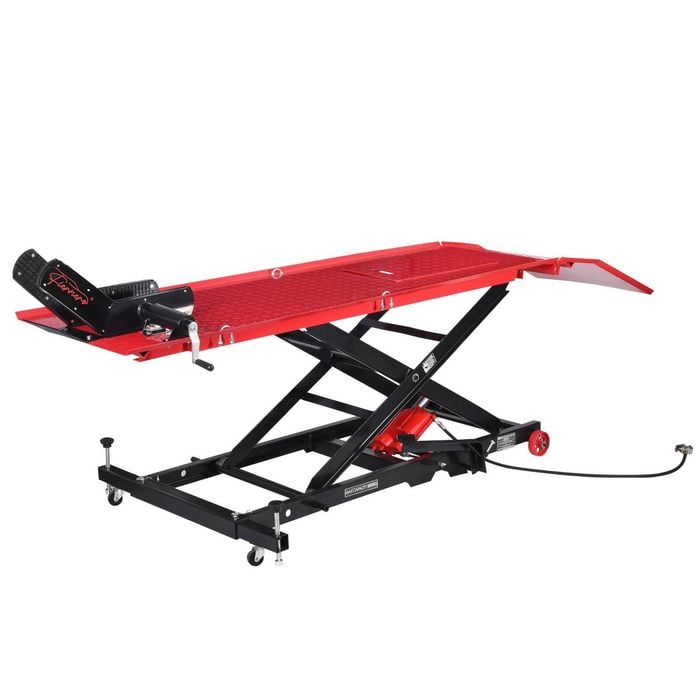 Fiernero 500kg Hydraulic Air Motorcycle Lift – Heavy-Duty Garage