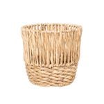 Lotus 280 x 260mm Medium Natural Woven Planter